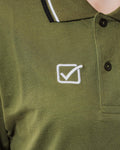 Polo Givova Cotone Piquet Action - VERDE MILITARE