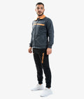 GRIGIO SCURO/ARANCIO FLUO