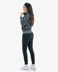 Tuta Givova King Donna Cotone Terry - GRIGIO/BLU