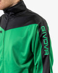 Tuta Givova Roma Triacetato - VERDE/NERO