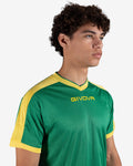 Maglia Givova Shirt Revolution Interlock - VERDE/GIALLO