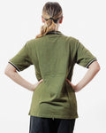 Polo Givova Cotone Piquet Action - VERDE MILITARE