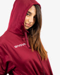Felpa Givova Polarfleece (Full Zip) 500 - GRANATA