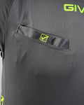 Completo Givova Kit Flag - GRIGIO SCURO/NERO