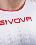 Maglia Givova Shirt Radio Interlock - ROSSO/BIANCO