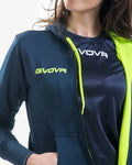Tuta Givova Lady - BLU/GIALLO FLUO