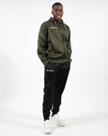 Tuta Givova King in Polarfleece (Sorrento) - VERDE MILITARE/NERO