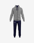 Tuta Givova King 4 Seasons - GRIGIO MELANGE CHIARO/BLU