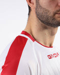 Maglia Givova Shirt Radio Interlock - ROSSO/BIANCO