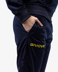 Tuta Givova Revolution Triacetato - BLU/GIALLO