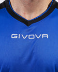 Maglia Givova Shirt Revolution Interlock - AZZURRO/NERO