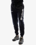 Pantalone Givova King Felpa (Moon) - NERO