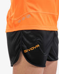 Completo Givova Kit New York - ARANCIO FLUO/NERO