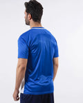 Maglia Givova Shirt Stripe M/C Interlock - AZZURRO/BIANCO