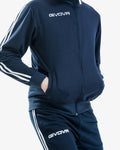 Tuta Givova Scuola Cotone Terry - BLU/BLU