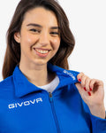 Giacca Givova Polarfleece Mono 500 - AZZURRO