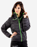 Giubbotto Givova Olanda - NERO/VERDE FLUO