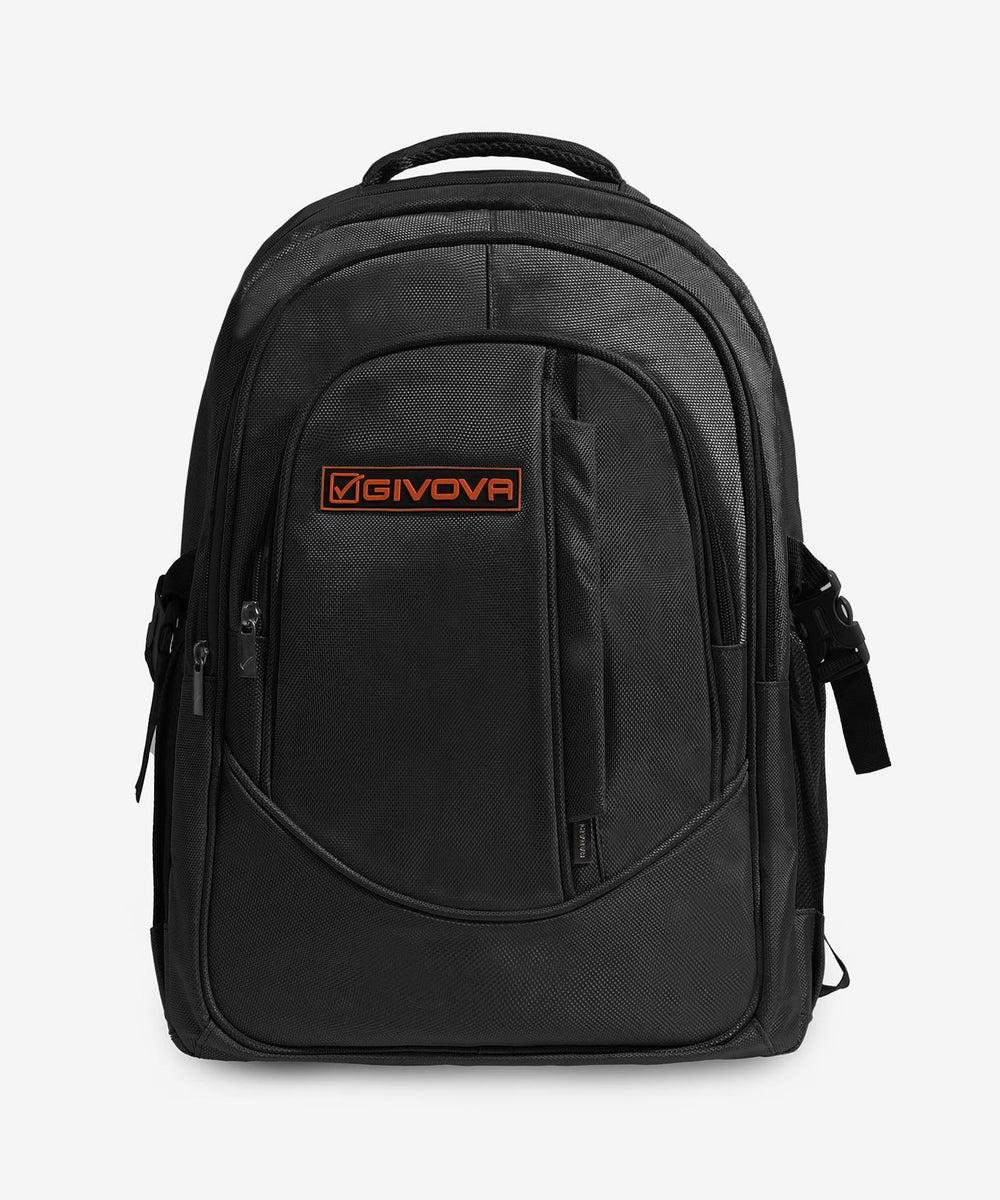 Zaino Givova Mountain arancio fluo di linea outdoor per escursioni e palestra Givova Zaini Planet Sport Italia
