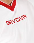 Maglia Givova Shirt Revolution Interlock - BIANCO/ROSSO