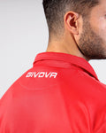 Giacca Givova Polarfleece Mono 500 - ROSSO