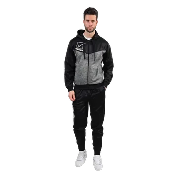 Tuta Visa Melange Givova con Cappuccio Polarfleece